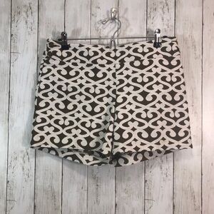 Ann Taylor Loft Side Zipper Button Detailing Design Shorts 6
